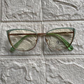 Lentes Cat Eye Chic Verde