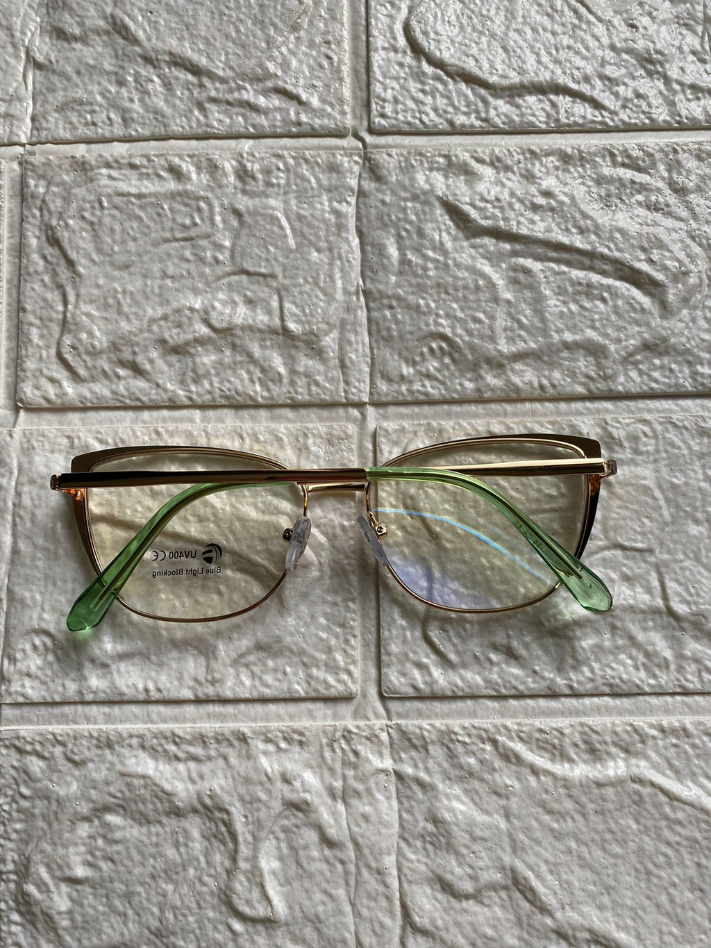 Lentes Cat Eye Chic Verde