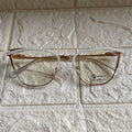 Lentes Cat Eye Gold Top Blanco