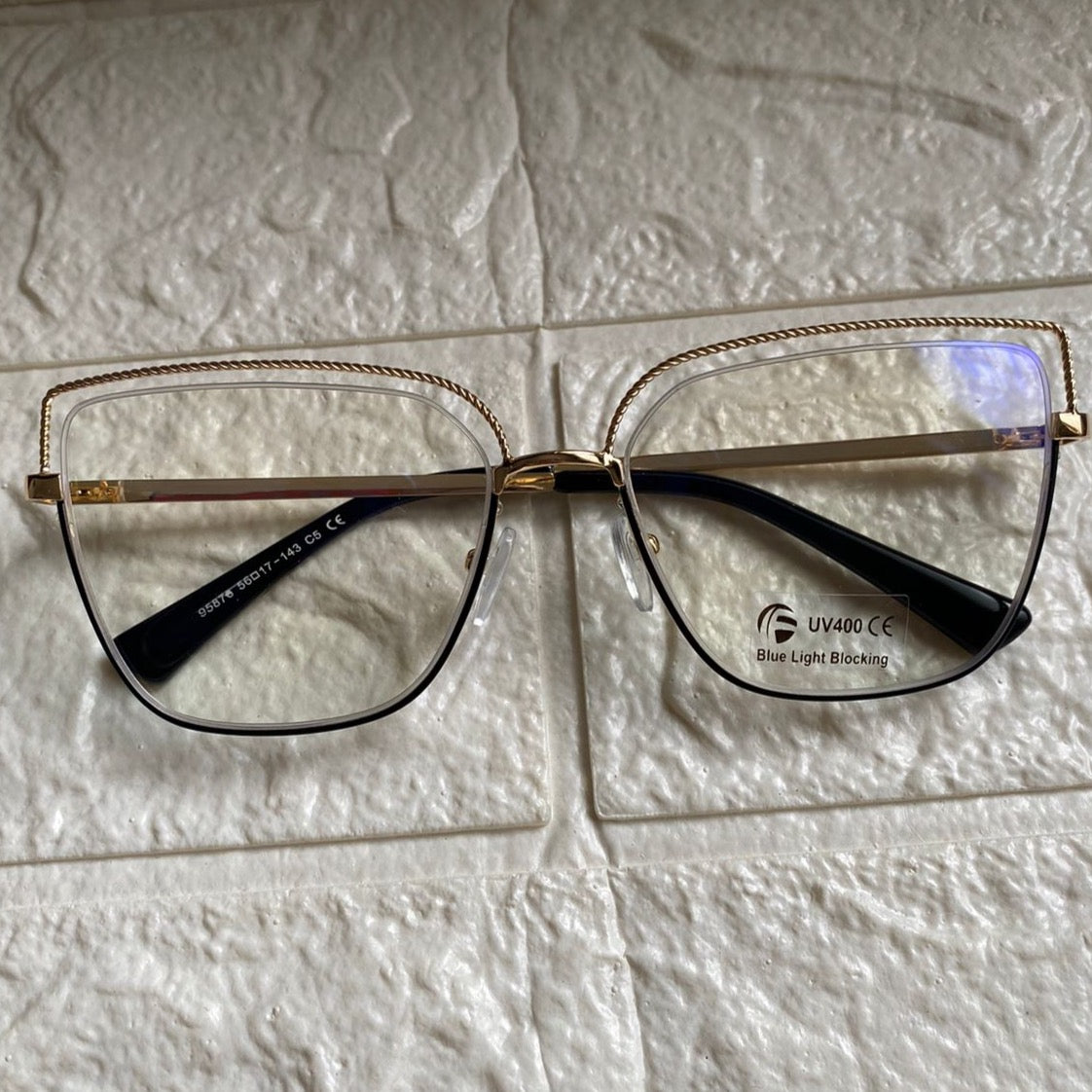 Lentes Super Fancy Clear/Negro