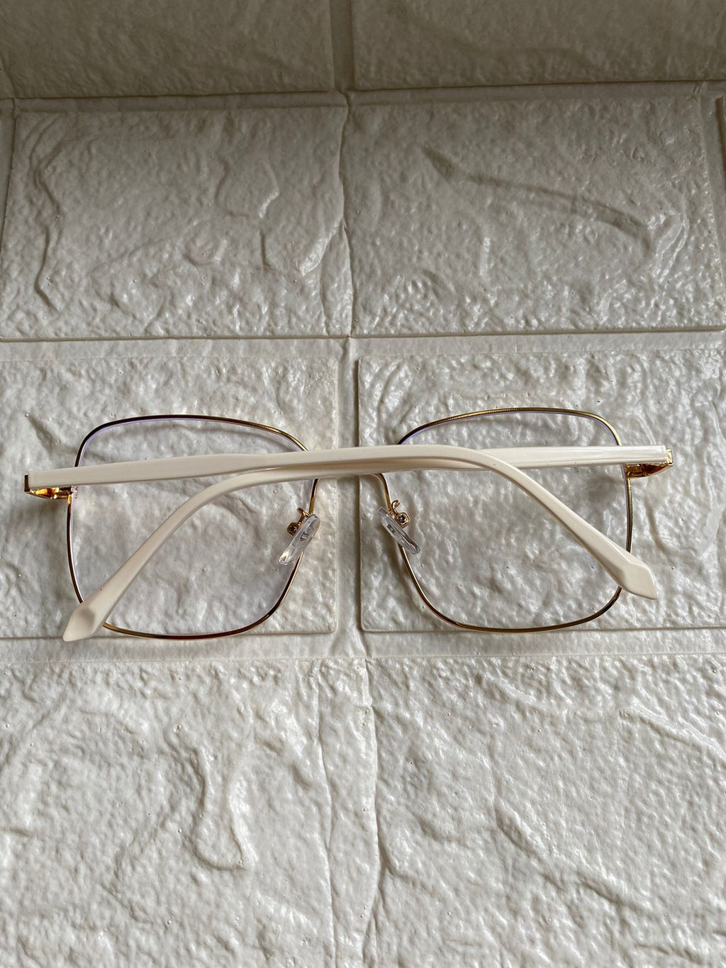 Lentes Tipo Infinito Blanco