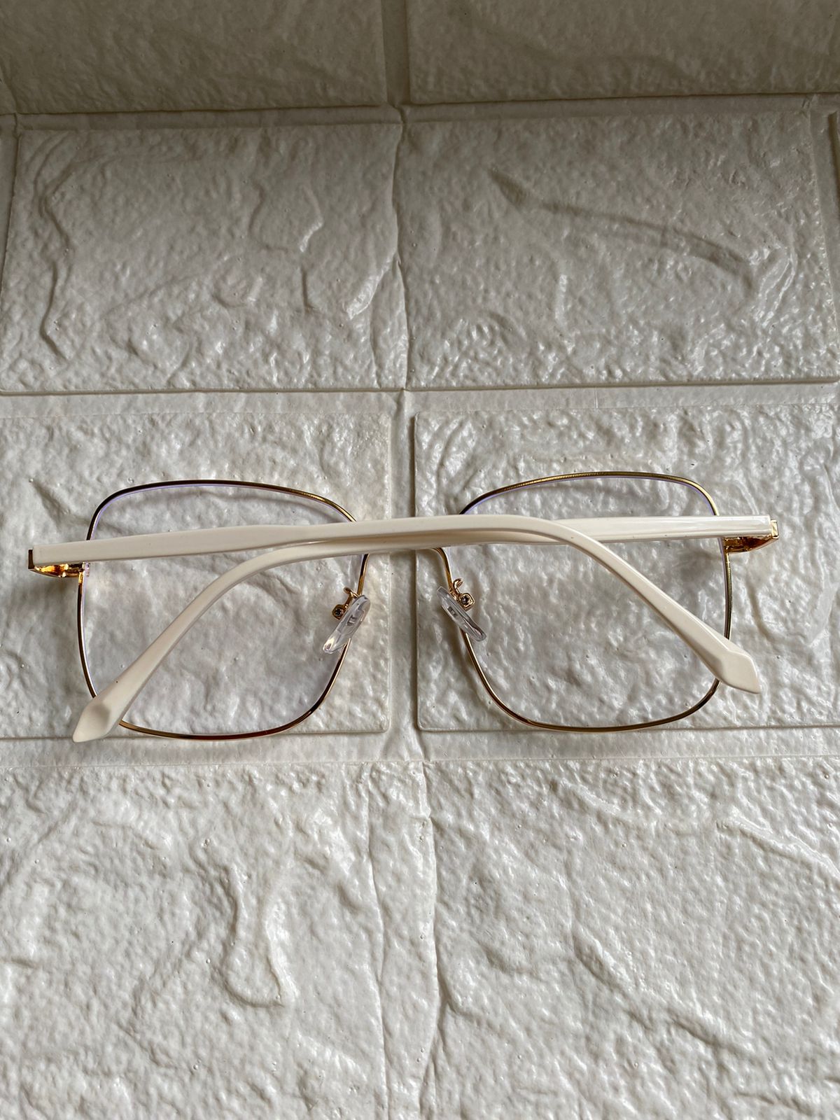 Lentes Tipo Infinito Blanco