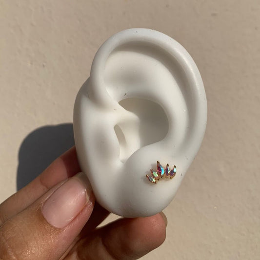 Piercing Thiara Tornasol Gold