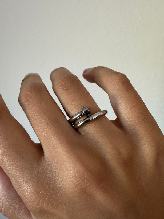 Anillo Clavo CARTIER Silver #7