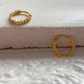 Mini Hoops Bobitas y Zirconias 7mm