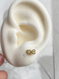 Piercing Gold Corazoncitos Tornasol