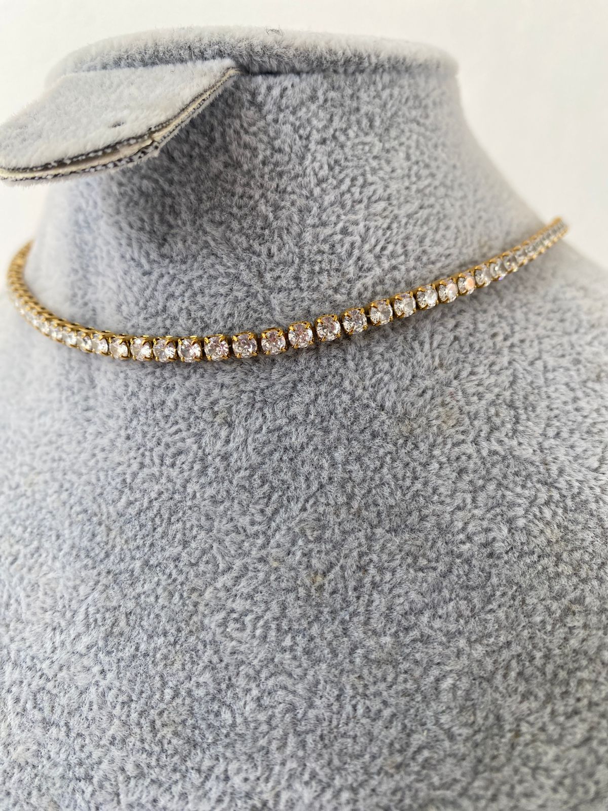 Cadena Tenis 4mm Gold