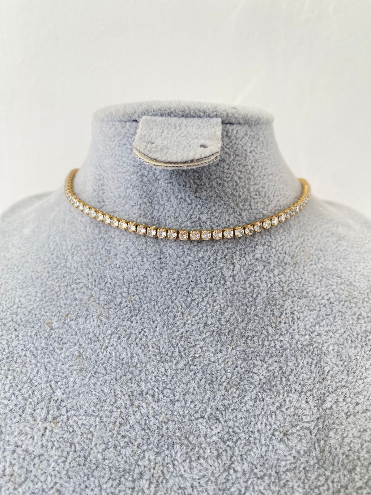 Cadena Tenis 4mm Gold