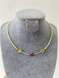 Chocker Yellow n´ Blue