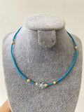 Chocker Florecita Azul