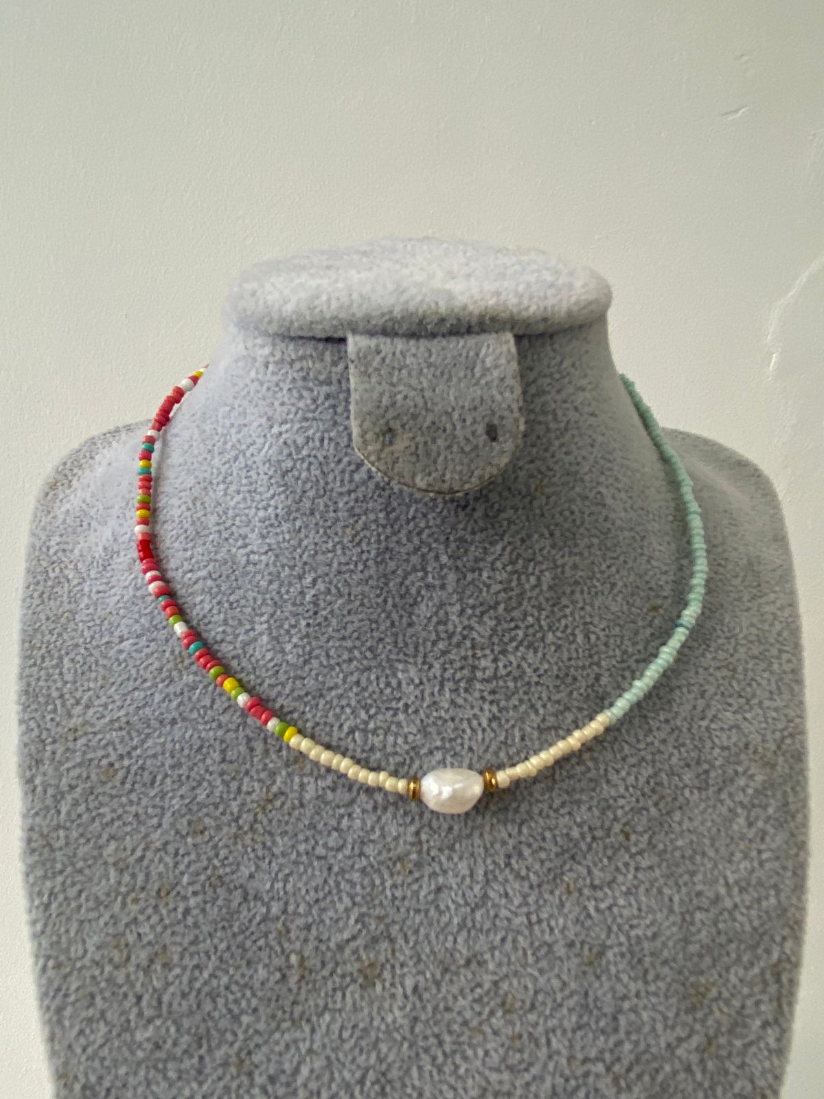 Chocker Perla y Colores
