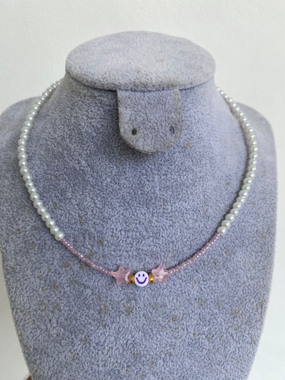 Chocker Purple Smile