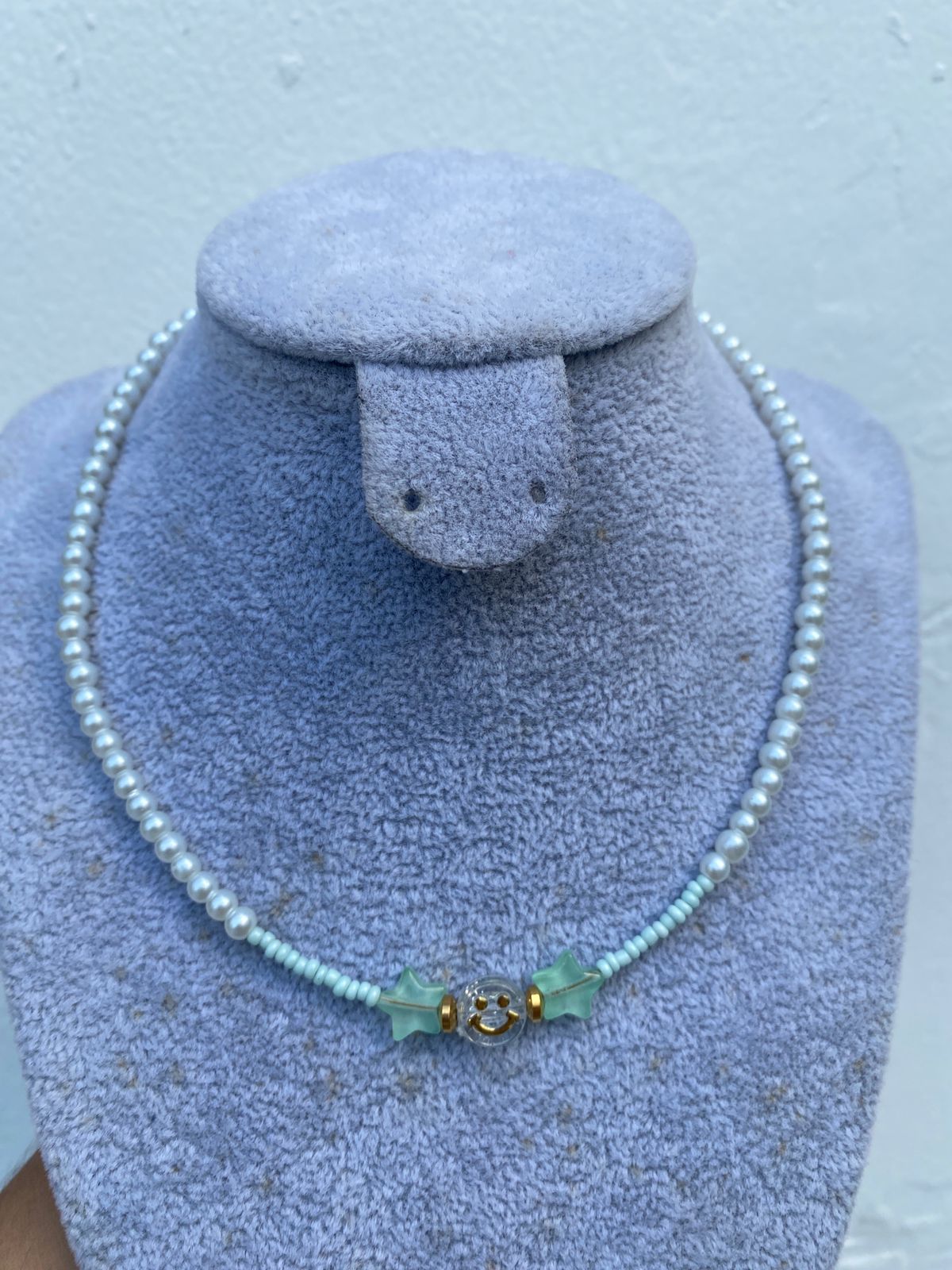 Chocker Baby Blue Smile