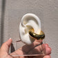 Earcuff Dona con Textura Gold