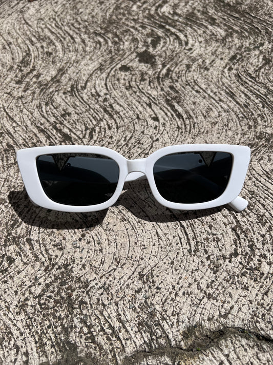Lentes De Sol Val Blanco y Negro