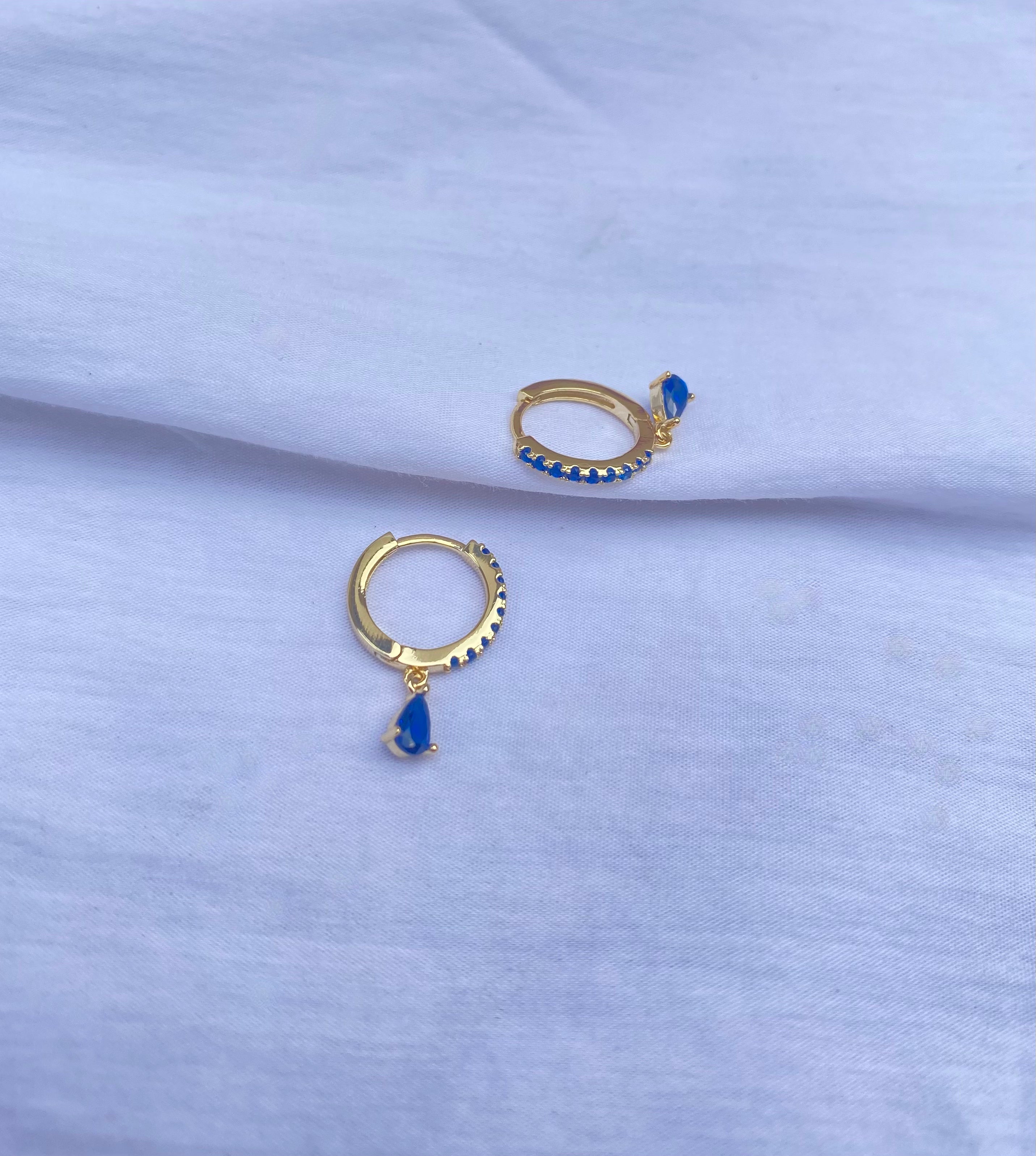 Mini Hoops Gota Azul