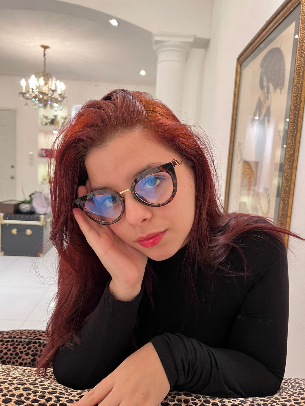 Lentes Diva Leopardo
