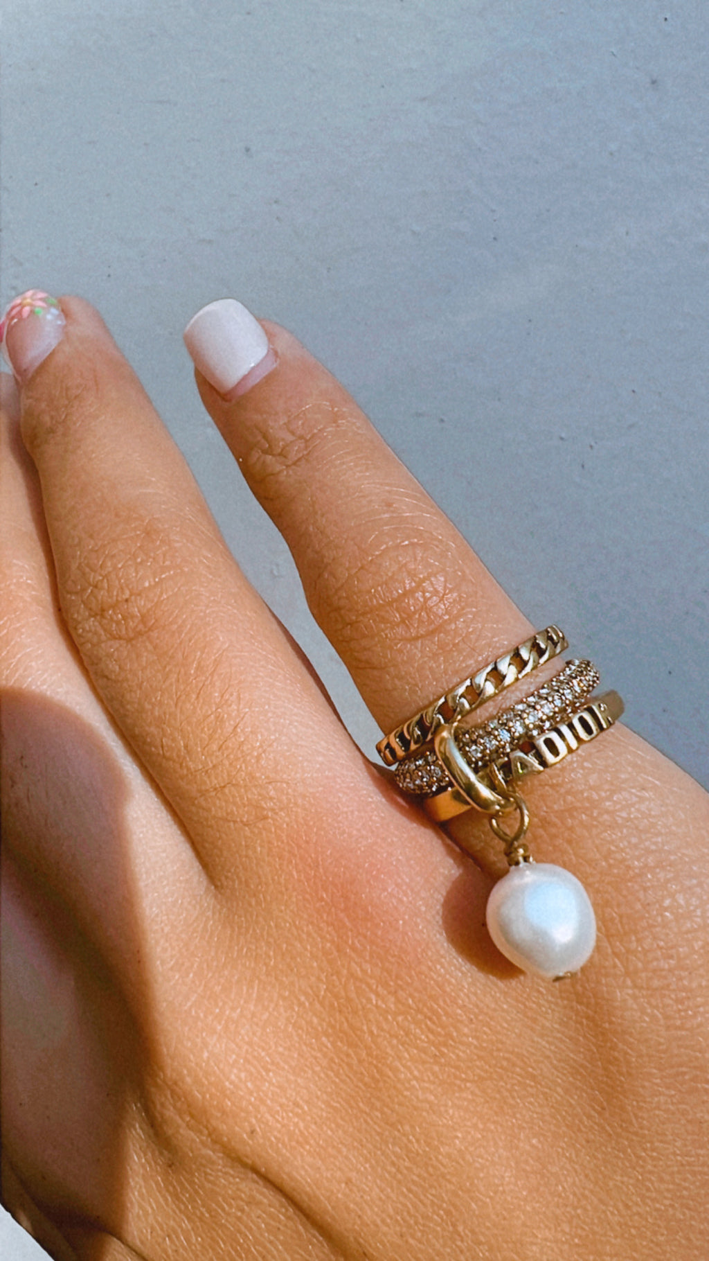 Anillo Triple J'ADIOR #6