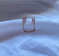 Piercing Doble Baby Pink