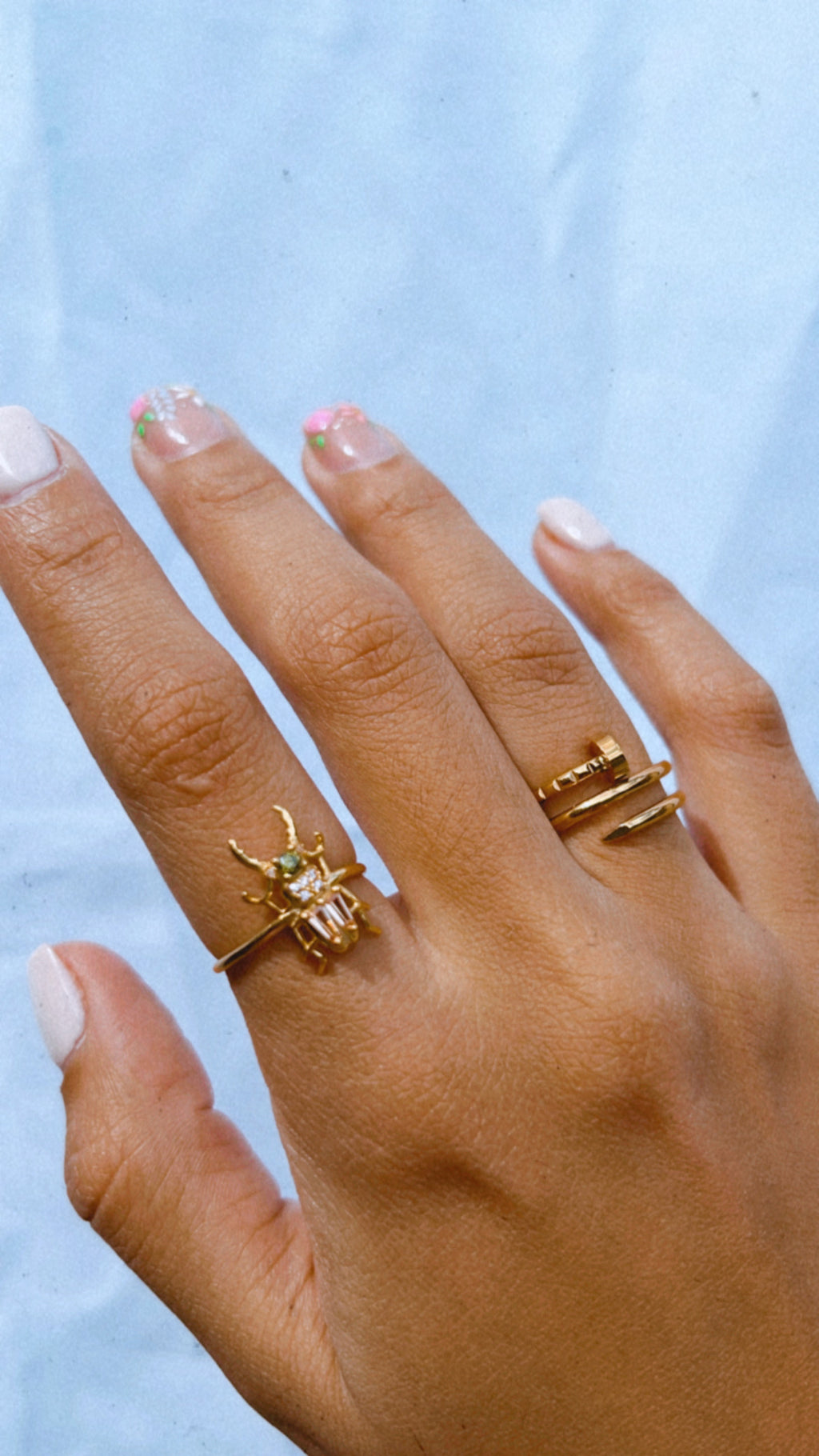 Anillo Escarabajo Ajustable