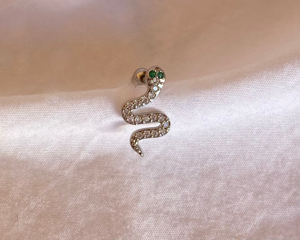 Piercing Snake Silver