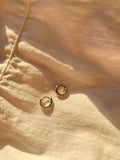 Mini Hoops Skinny Silver