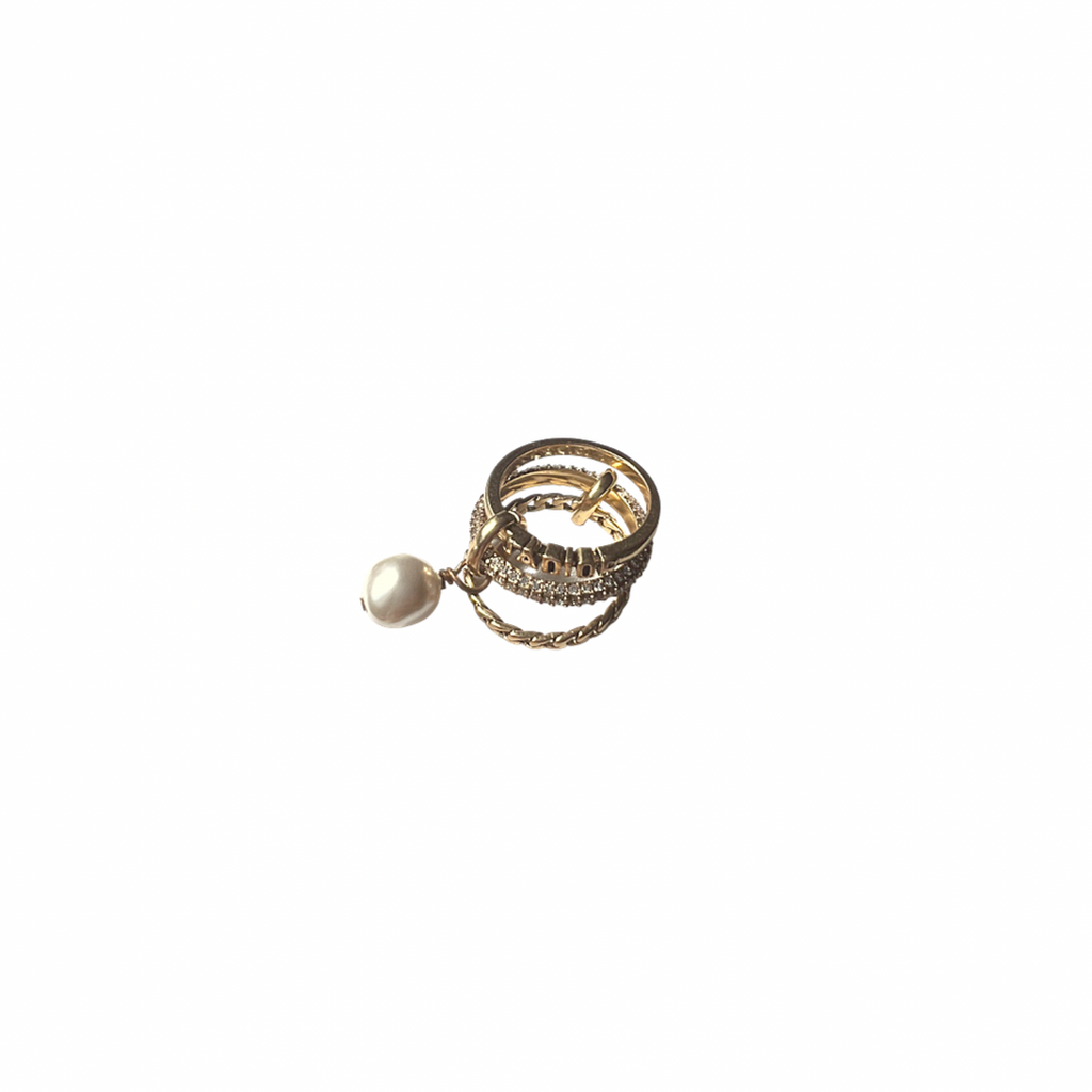 Anillo Triple J'ADIOR #6