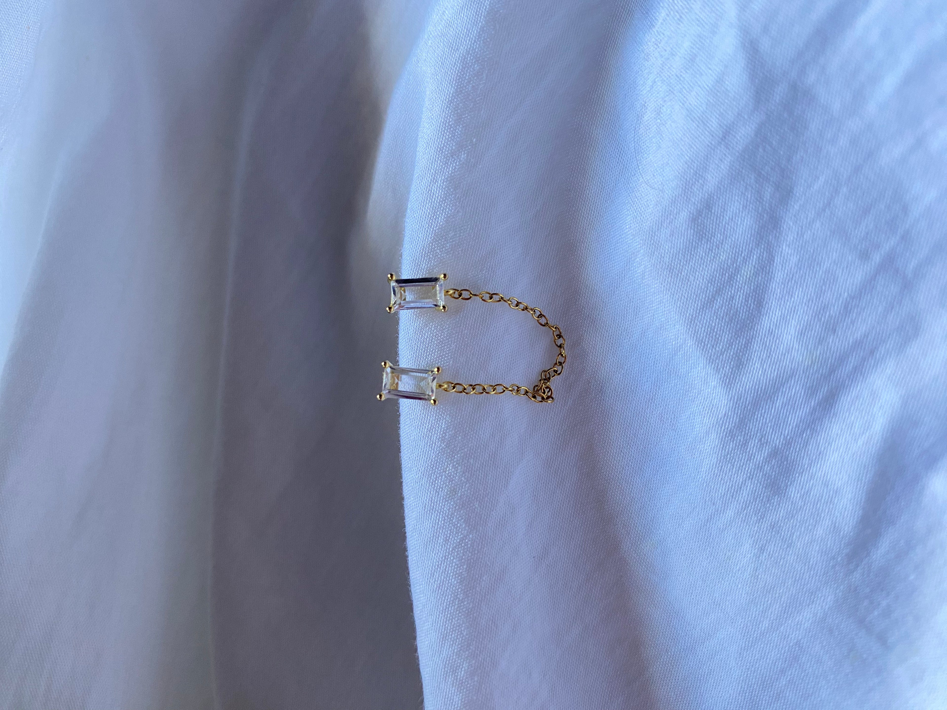 Mini Hoops Gold Con Pink