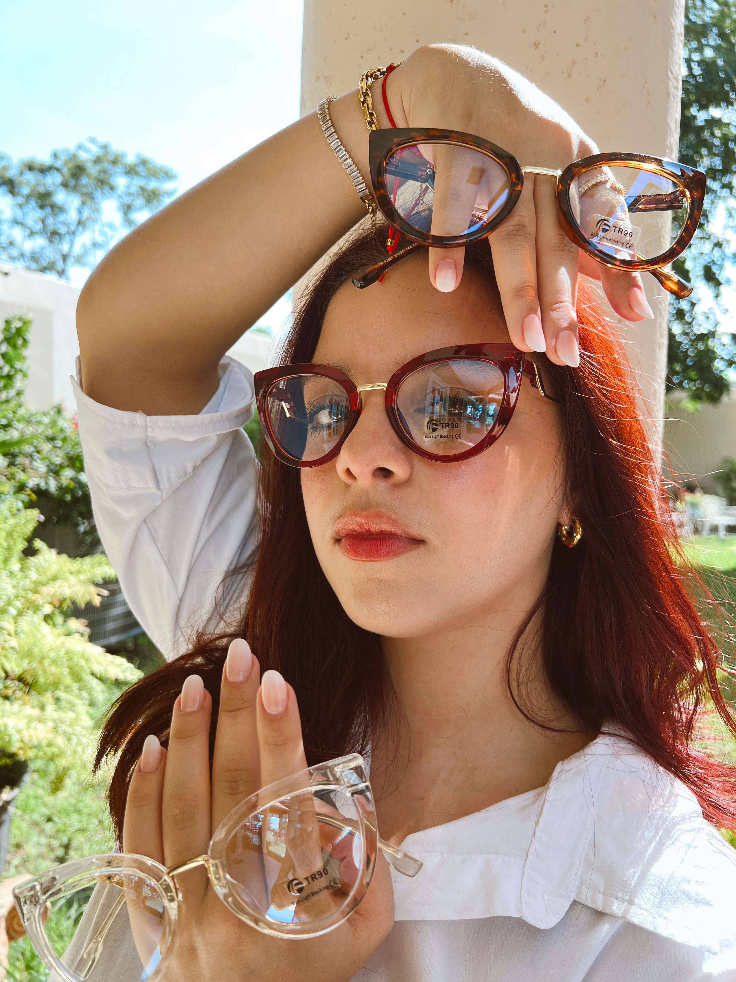 Lentes Diva Rojos