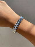 Brazalete Tipo Rolex Silver
