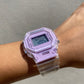 Reloj Clear/Morado