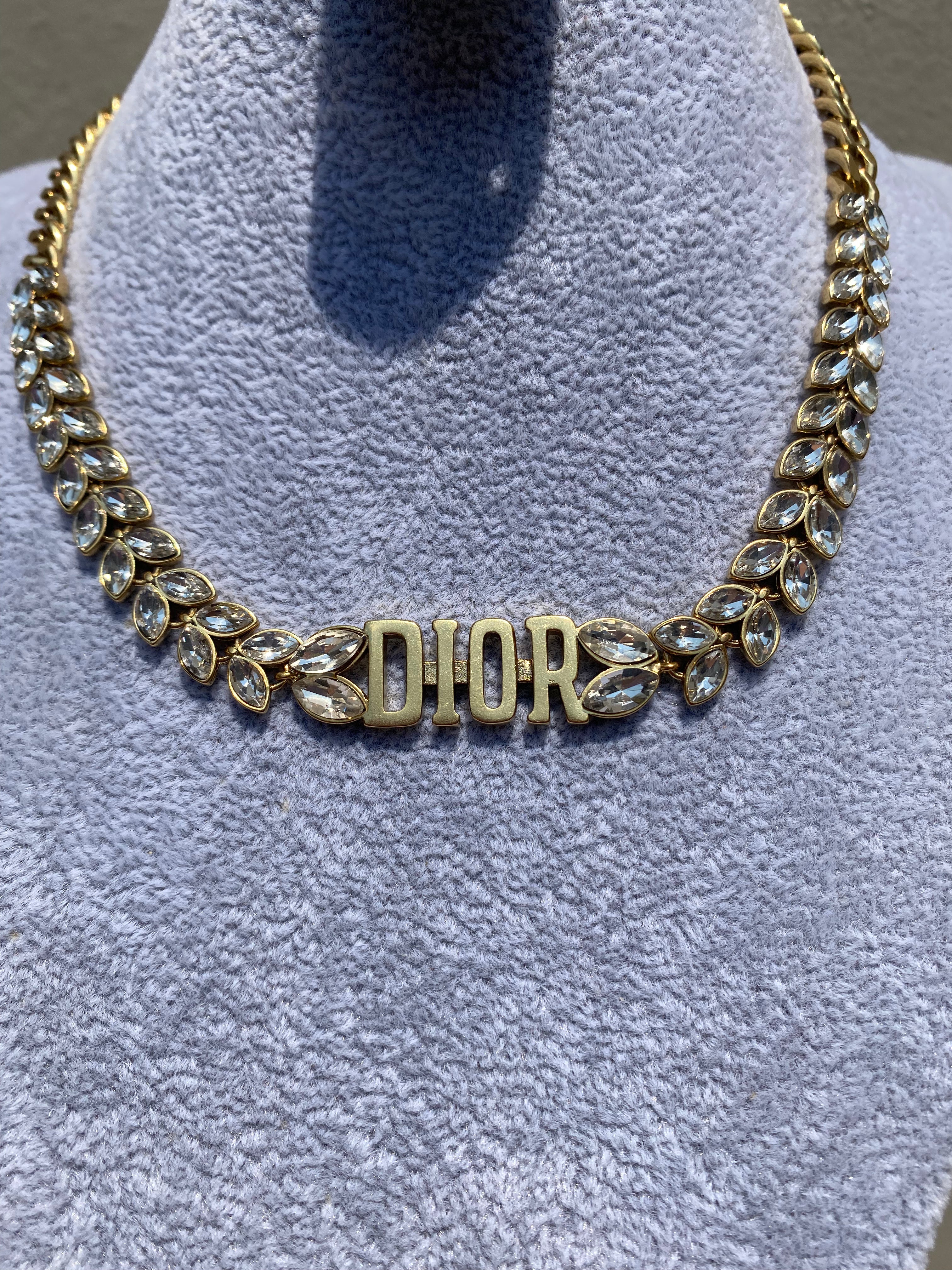 Necklace Dior & Zircons