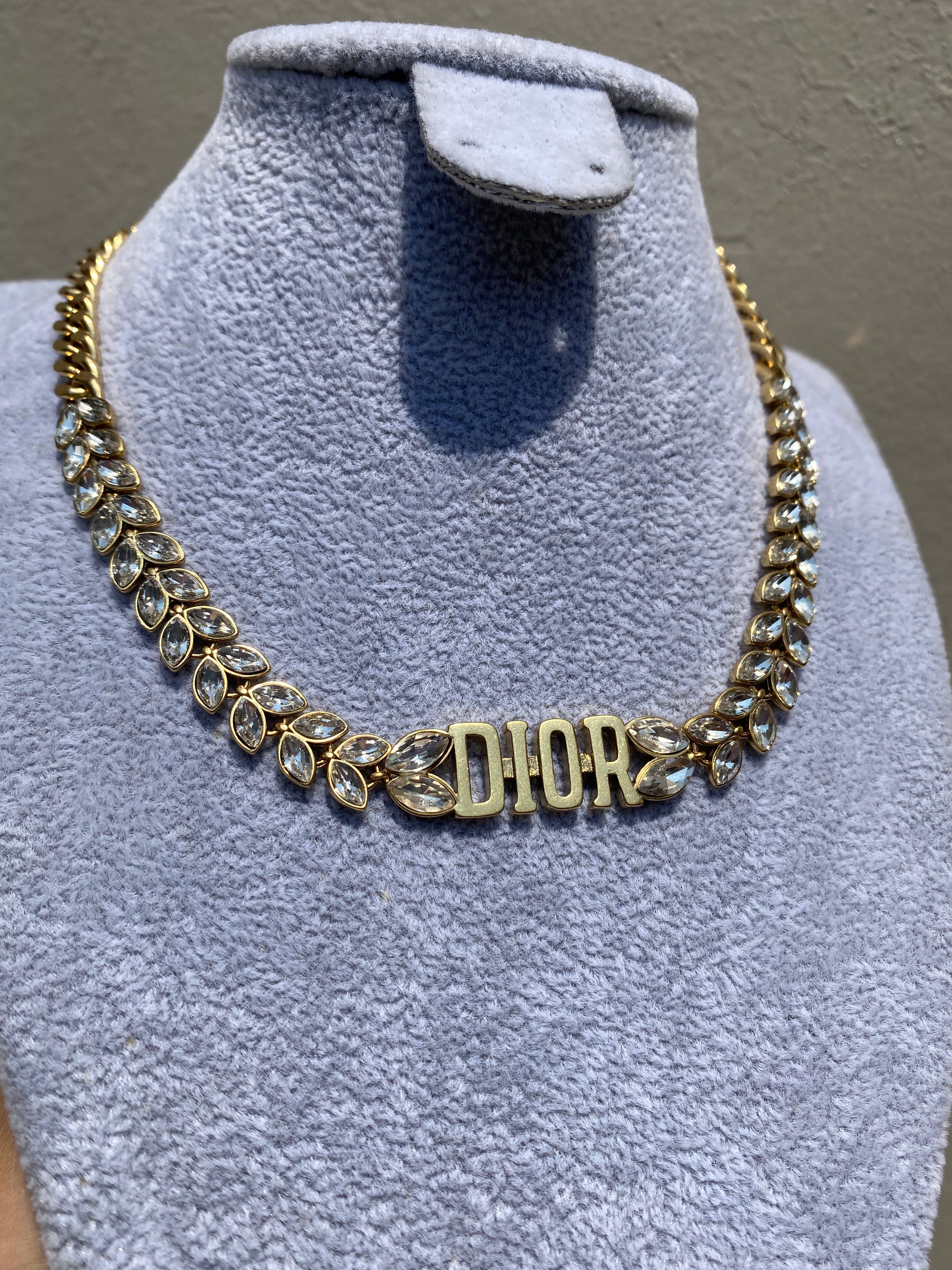 Necklace Dior & Zircons