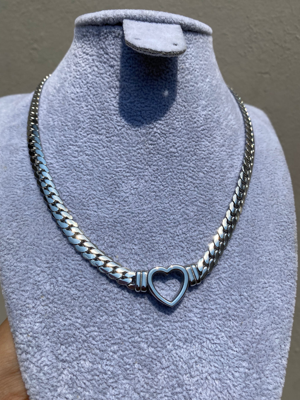 Necklace Silver Heart