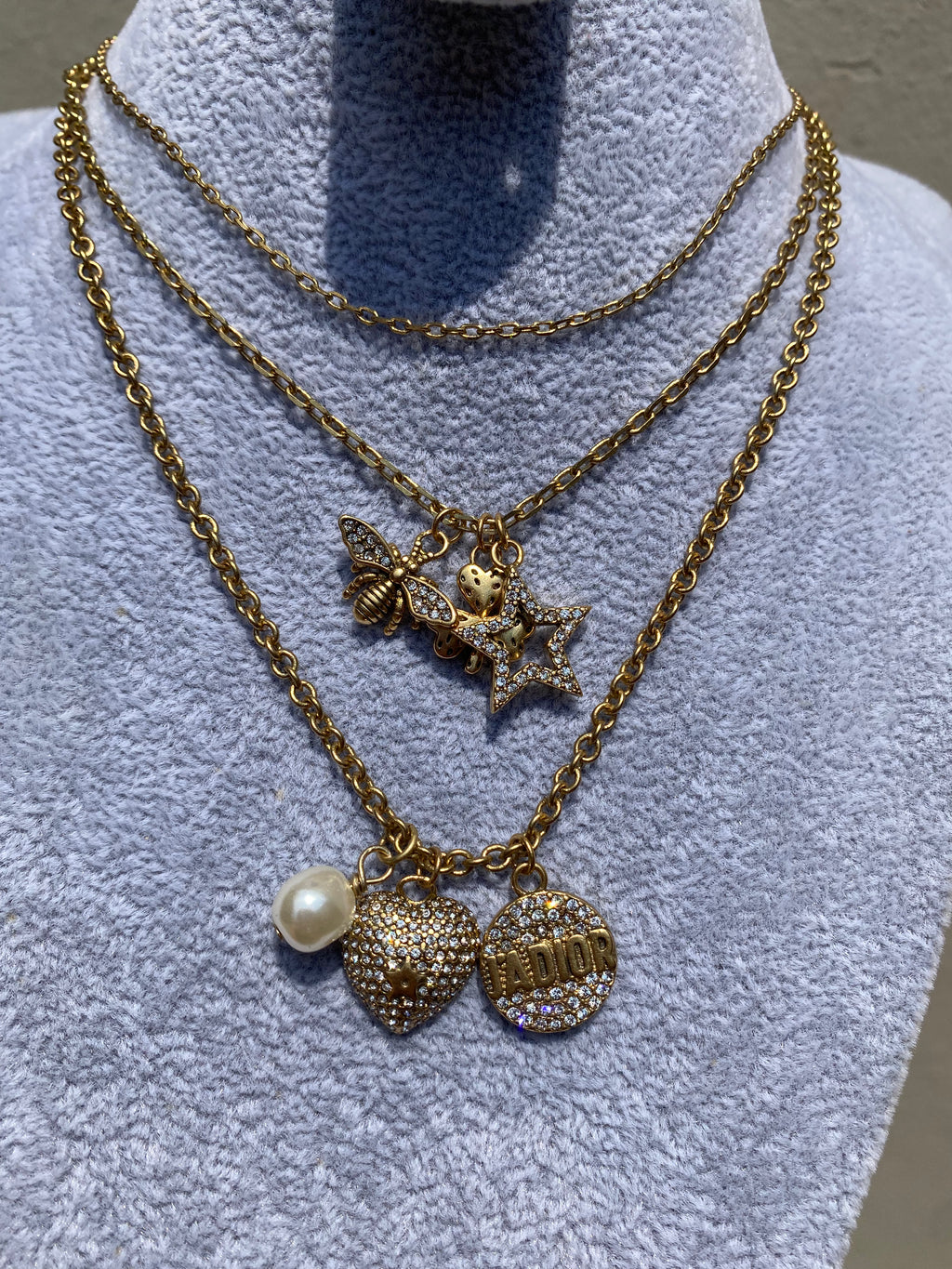 Cadena Triple Dior