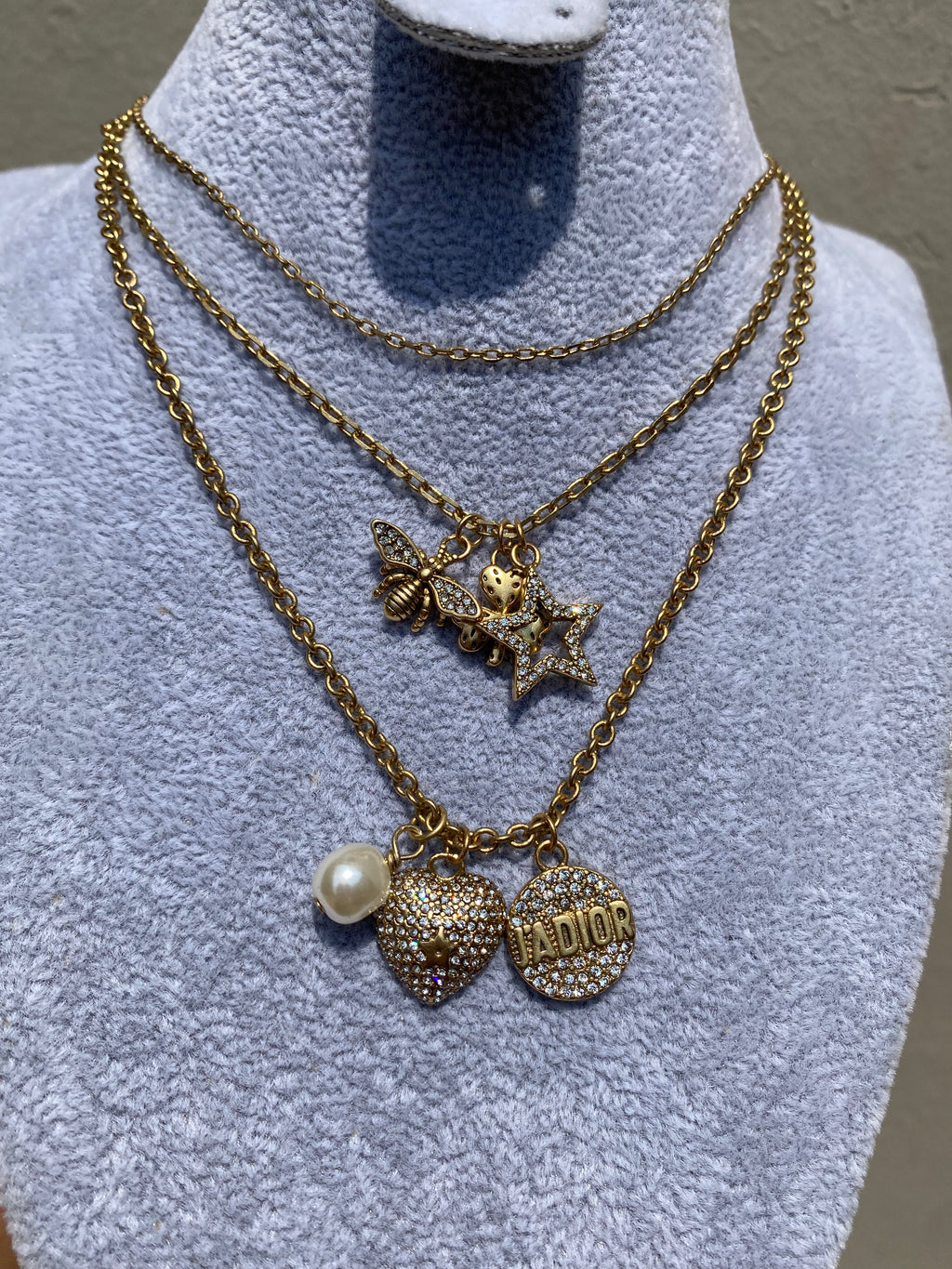 Cadena Triple Dior