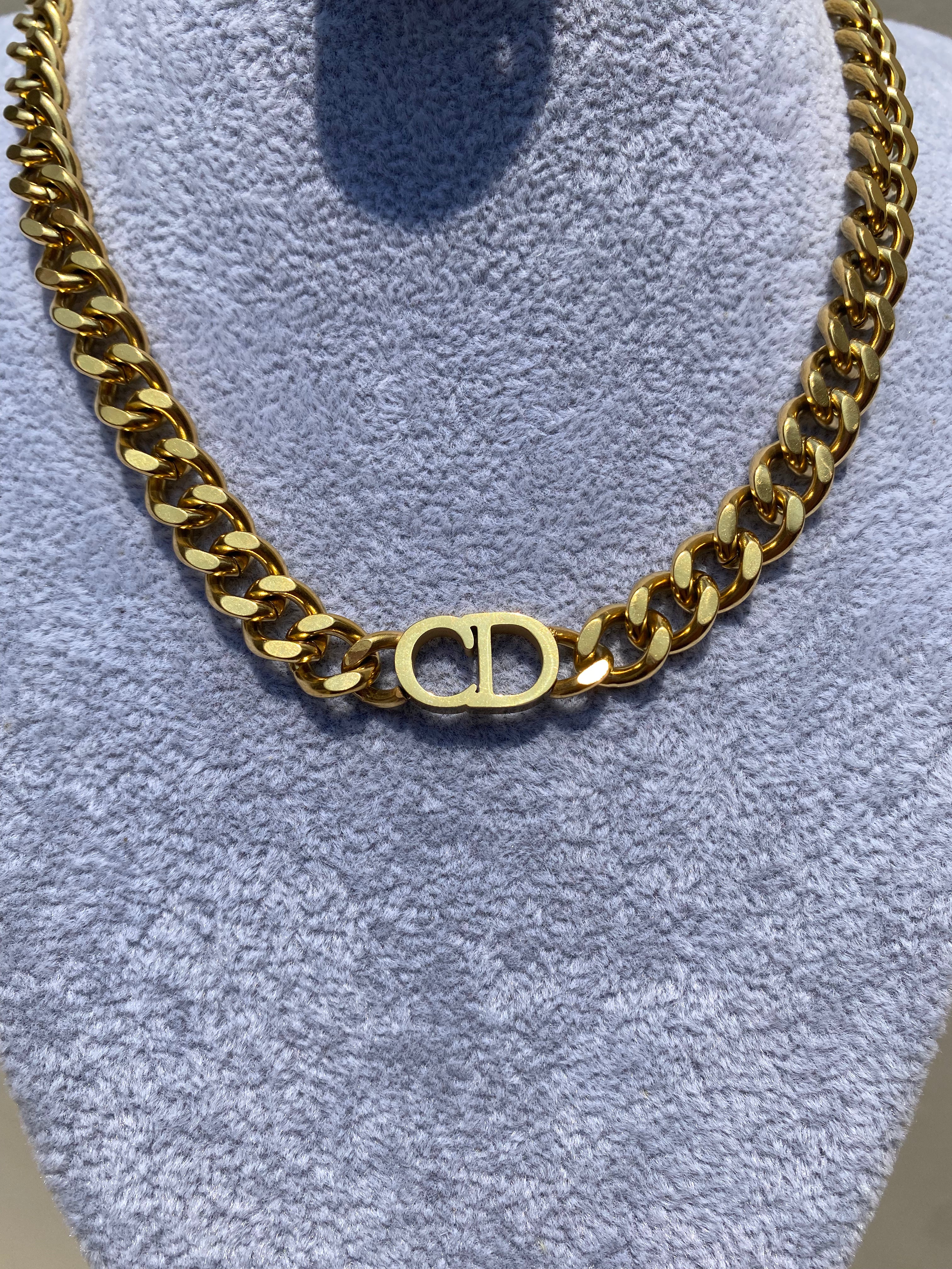 Necklace CD Gold Classic