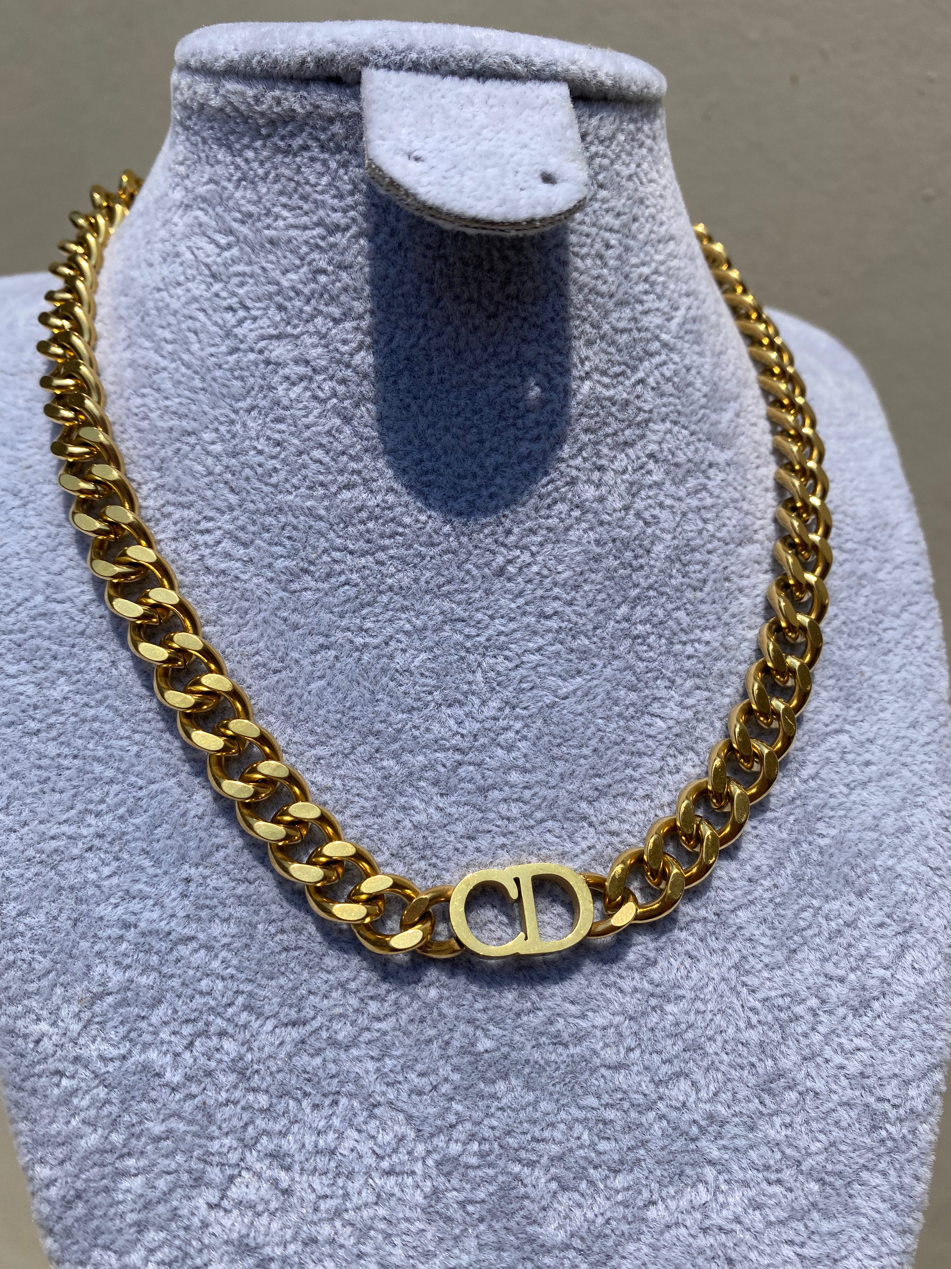 Necklace CD Gold Classic
