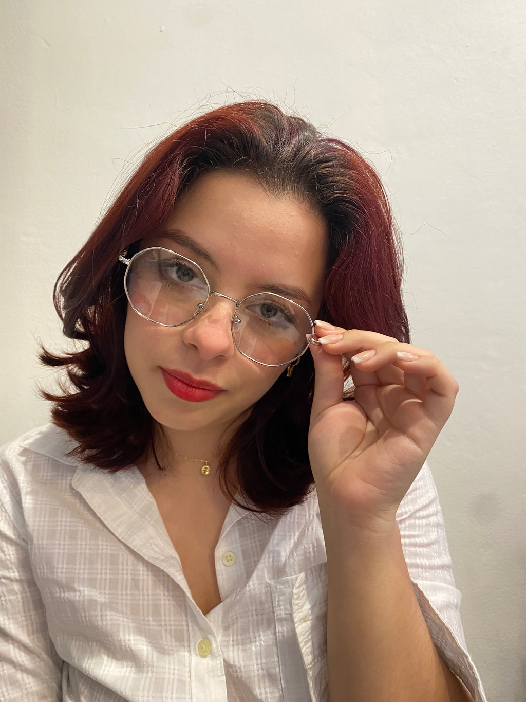 Lentes Hexagonales Silver