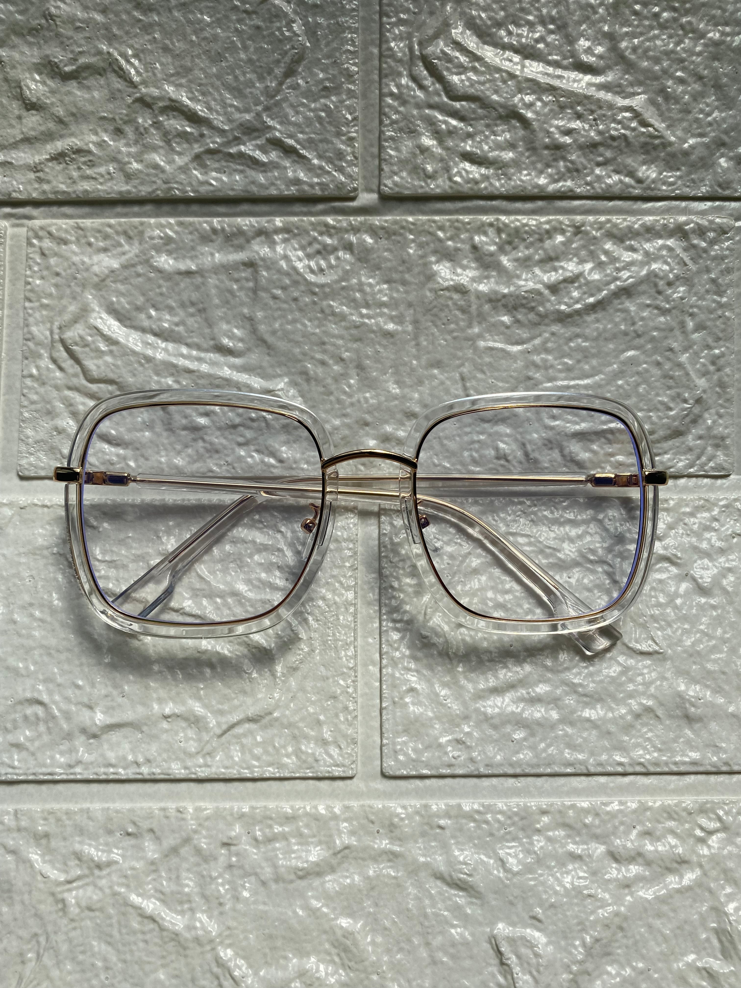 Lentes Cuadrados Clear XL