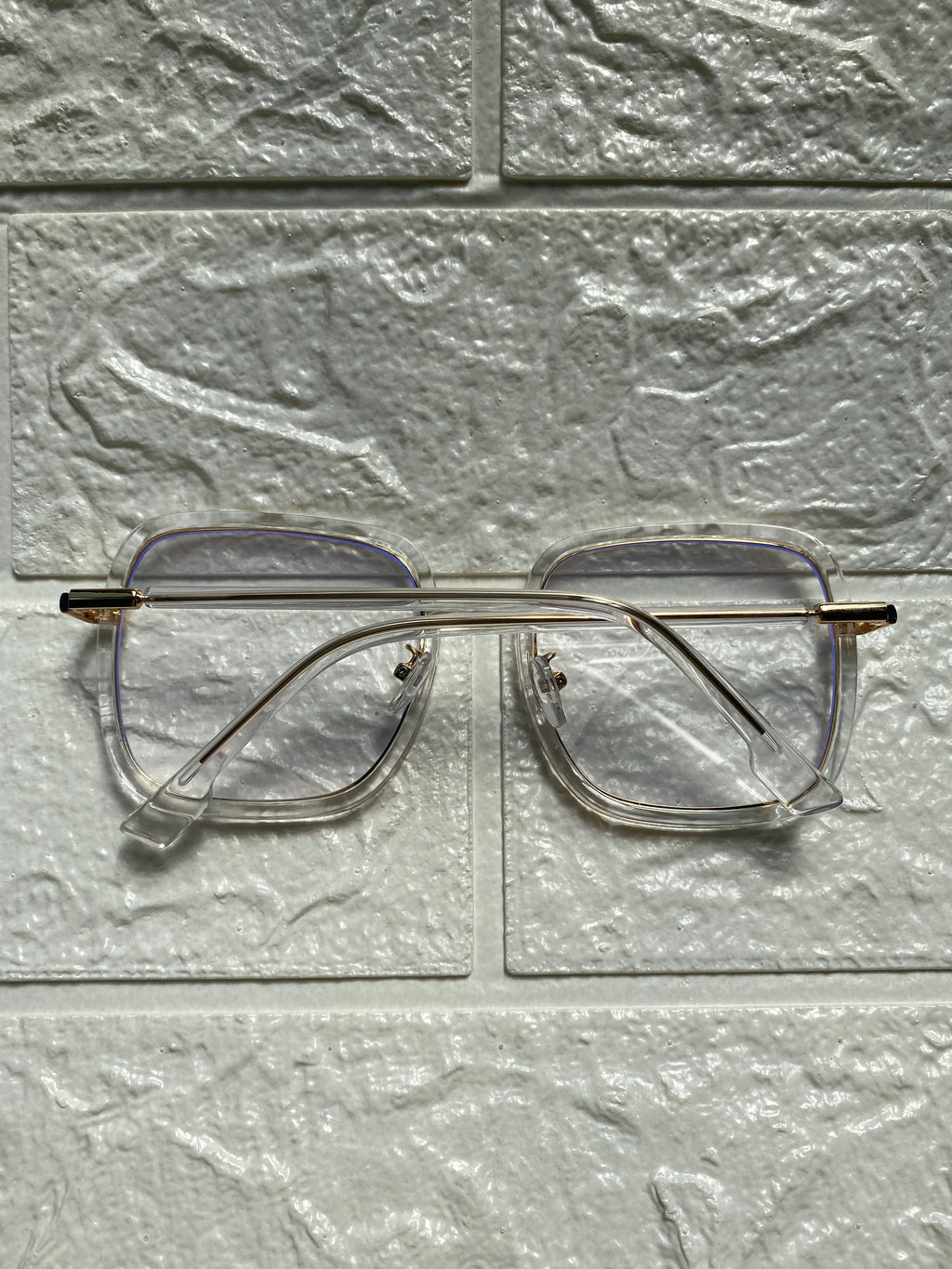 Lentes Cuadrados Clear XL