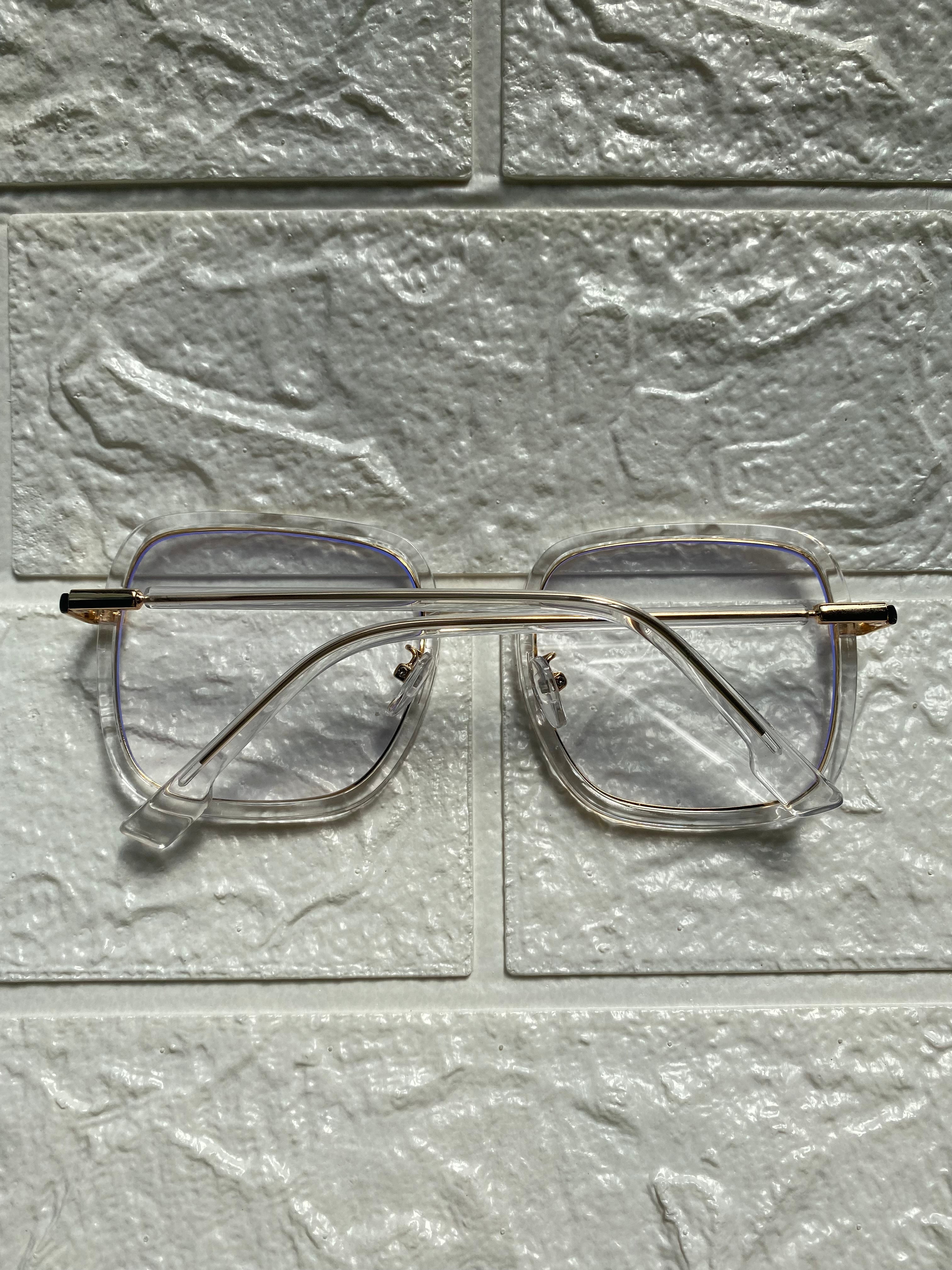 Lentes Cuadrados Clear XL
