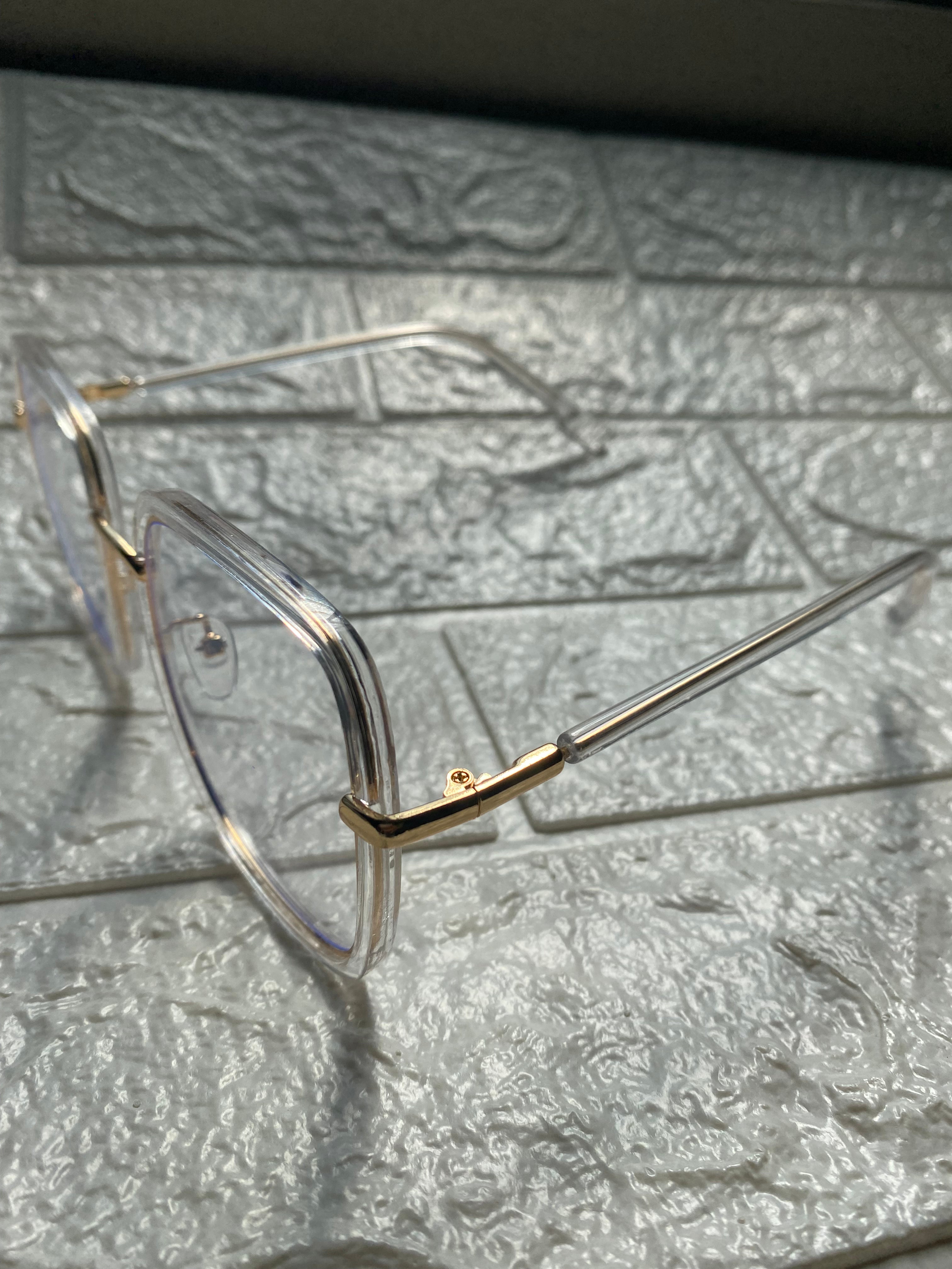 Lentes Cuadrados Clear XL