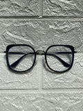 Lentes Cuadrados Negros y Silver