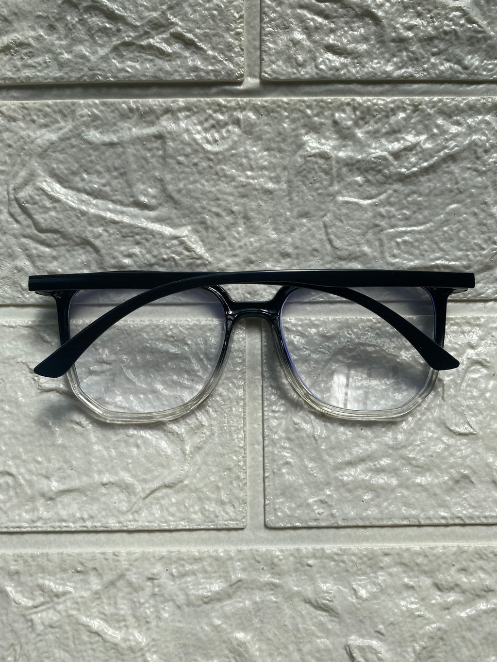 Lentes Nerd Negro y Clear