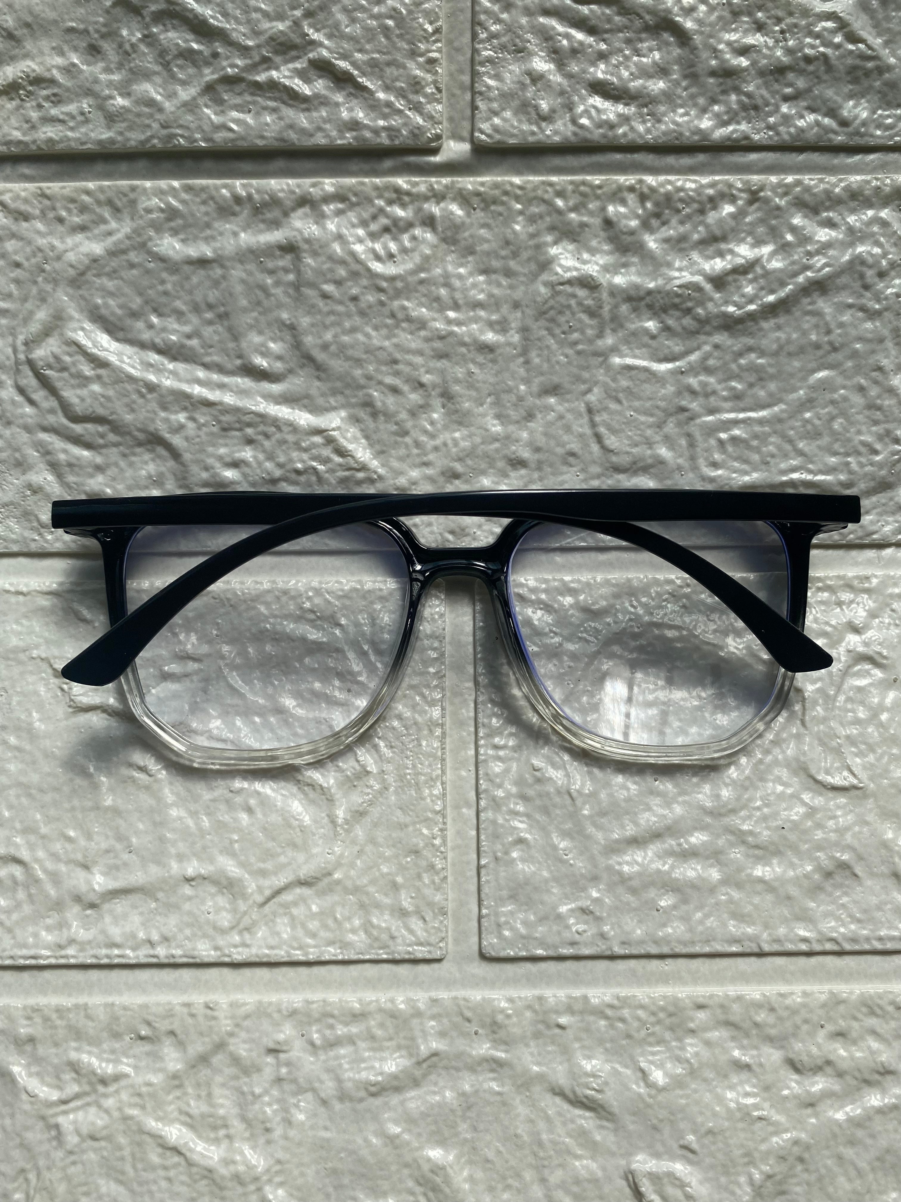 Lentes Nerd Negro y Clear