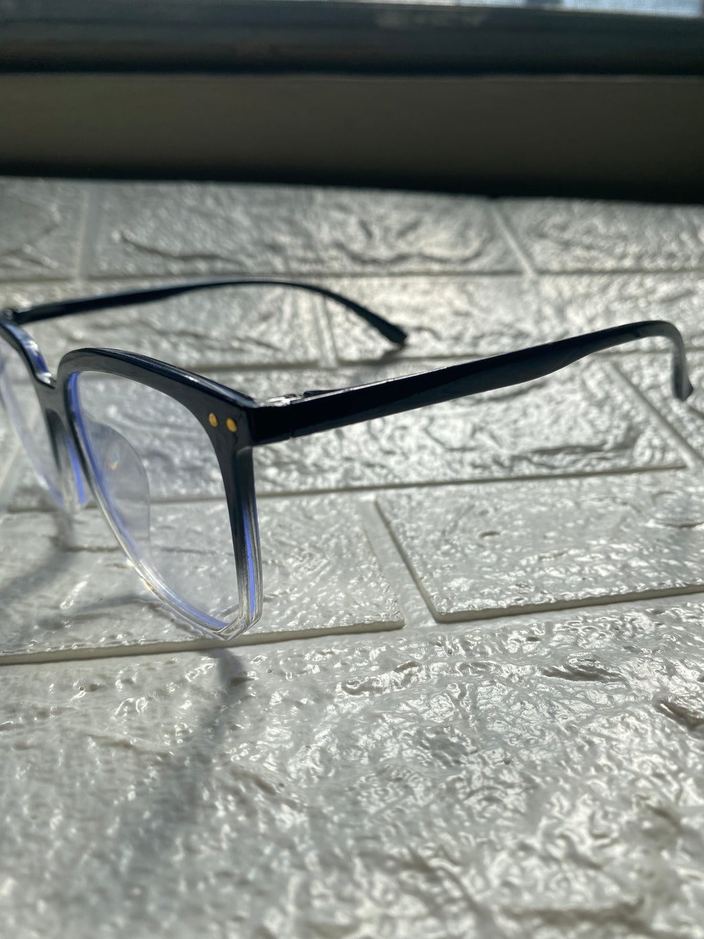 Lentes Nerd Negro y Clear
