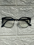 Lentes Mitad Negro y Silver