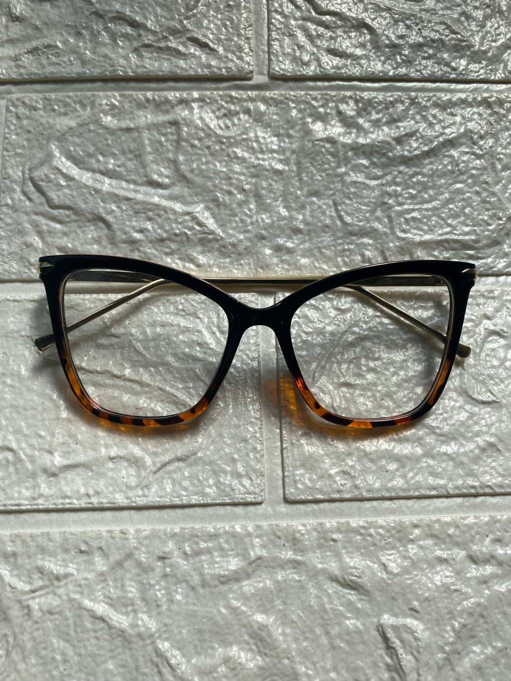Lentes Cat Eye Clasicos Leopardo y Negro