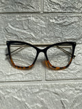 Lentes Cat Eye Clasicos Leopardo y Negro